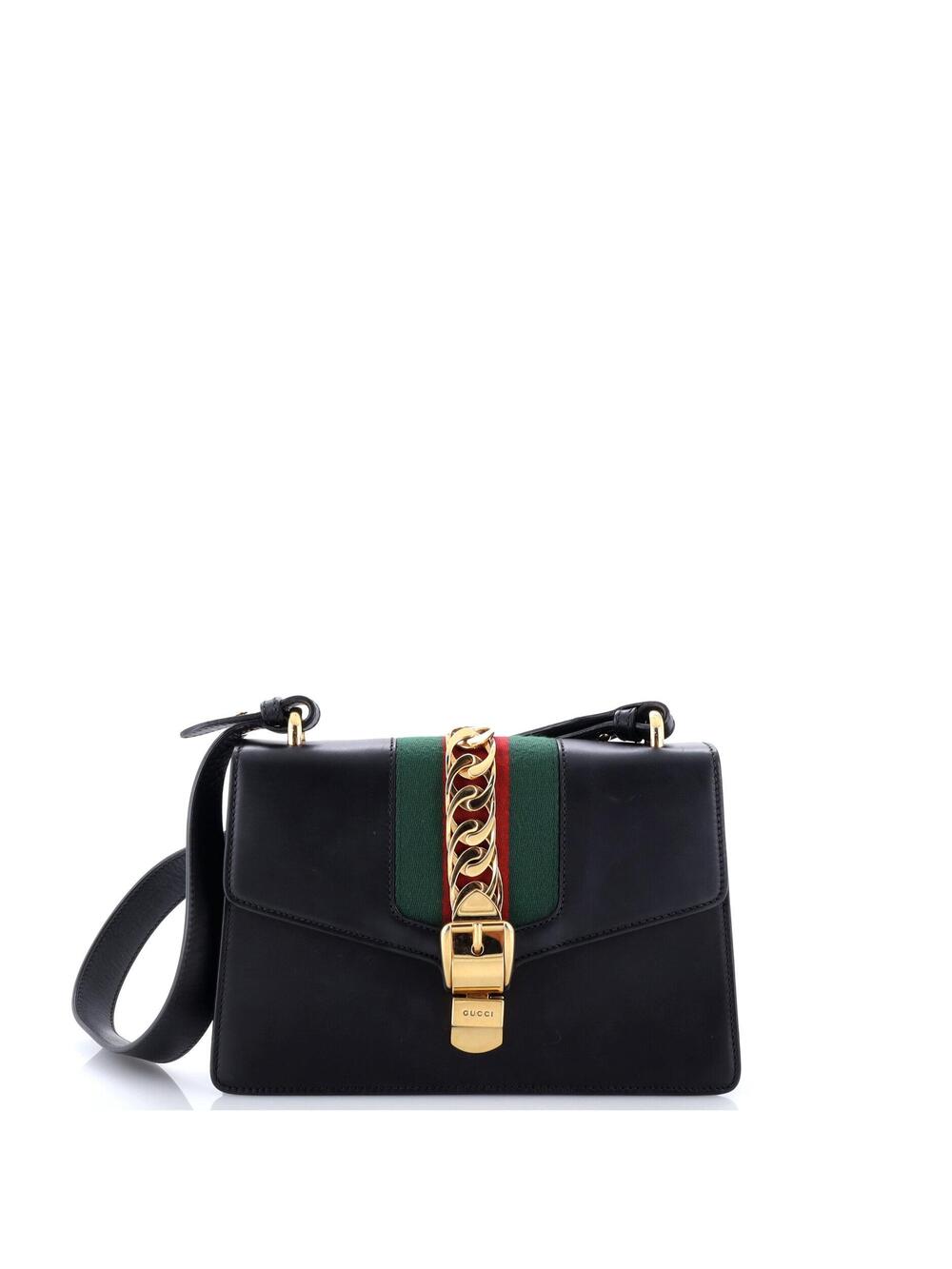 Gucci Sylvie Shoulder Bag Leather Small #347832G86B